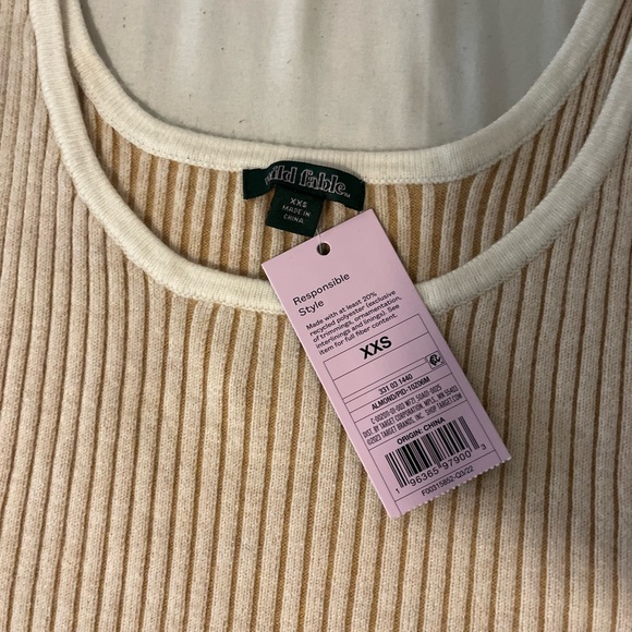 cream colored crop top! - Picture 5 of 5